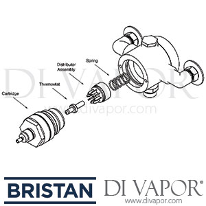 Bristan Damixa Saturn-T Mixer Shower Spare Parts